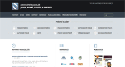 Desktop Screenshot of lawyer.cz