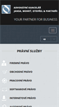 Mobile Screenshot of lawyer.cz