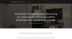 Desktop Screenshot of lawyer.co.at