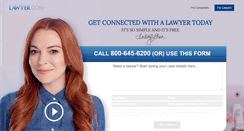 Desktop Screenshot of lawyer.com